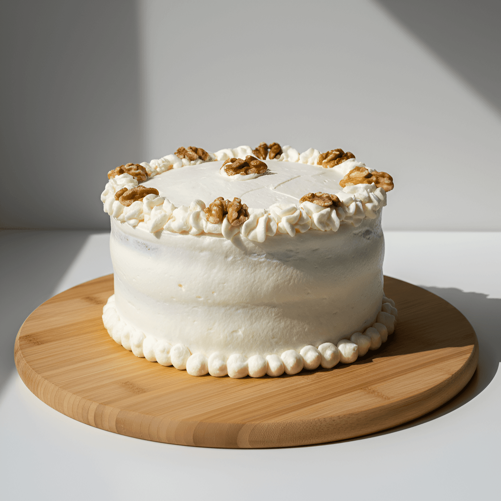 Vanilla Walnut Cake