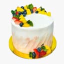 Fresh Seasonal Fruit Gateau